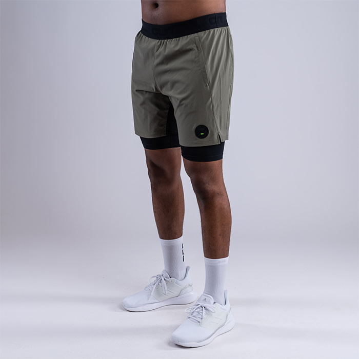 CLN ATHLETICS CLN Rep 2 in 1 Shorts Dusty Olive