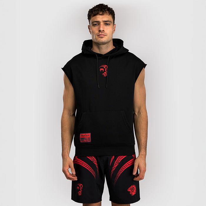 Venum X Mike Tyson Everyone has a plan Ärm­lös Hoodie Svart Röd