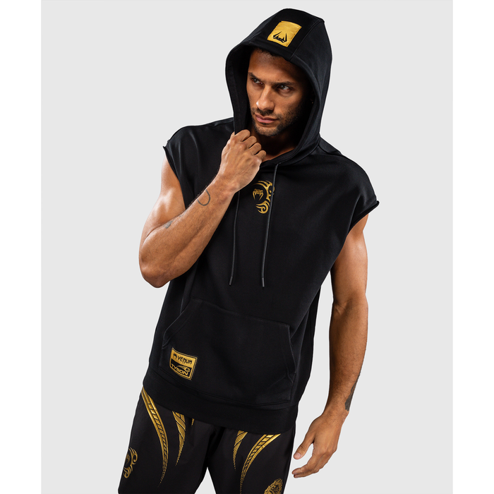 VENUM X MIKE TYSON TIGER Sleeveless Hoodies Black/Gold