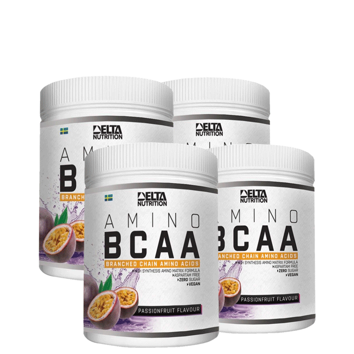 BIG BUY 4 x BCAA Amino Pulver 400 g