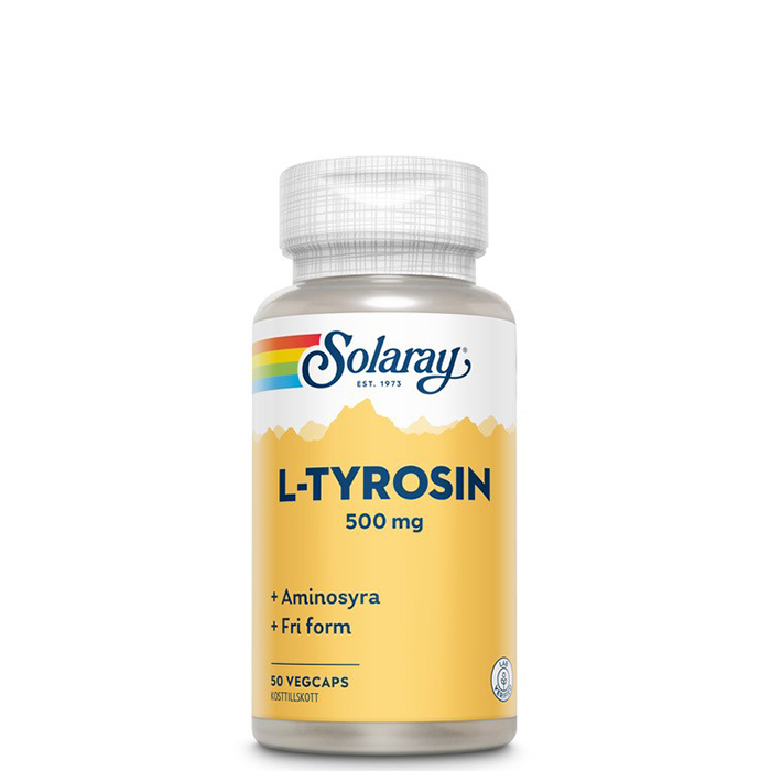 Solaray L-tyrosin 50 kapslar