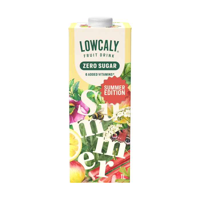 Lowcaly Fruit Drink, 1000 ml, Summer