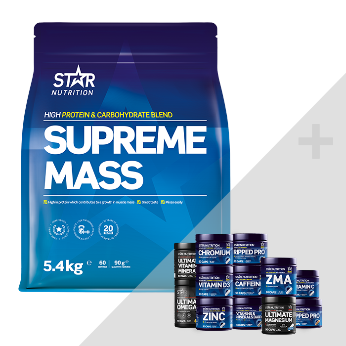 Star Nutrition Supreme Mass 5.4 kg + Bonus Product!