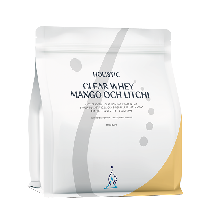 Clear Whey Vassleproteinisolat Mango Och Litchi 500 g