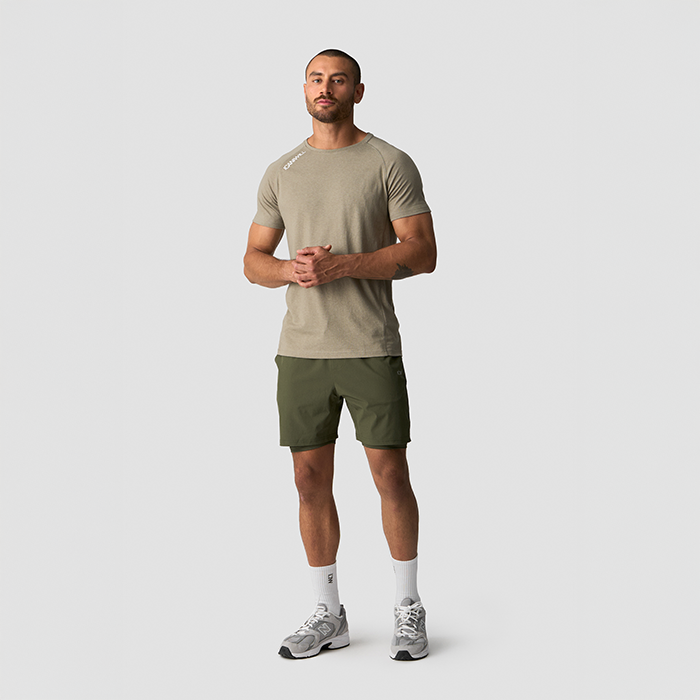 Workout 2-in-1 Shorts Gr&ouml;n
