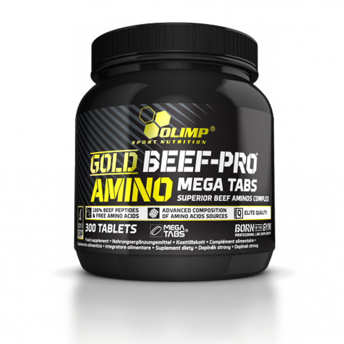 Gold Beef Pro-Amino, 300 tabs