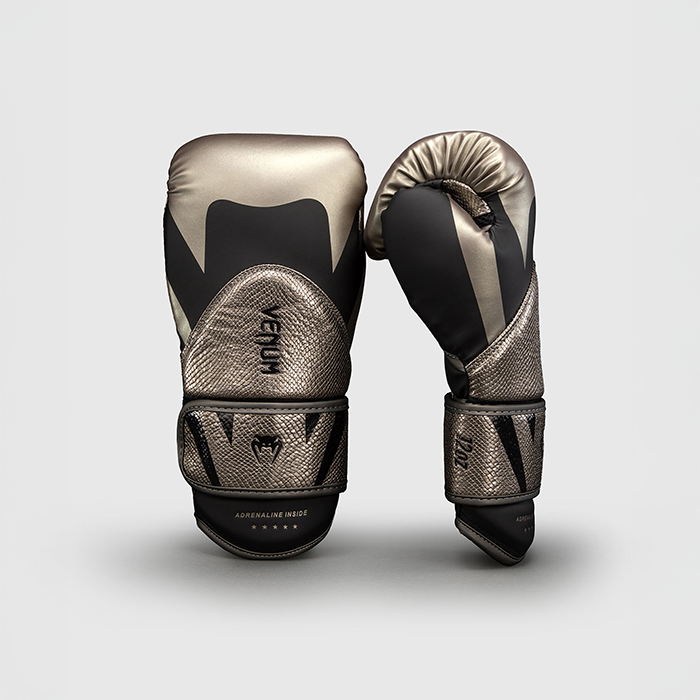 Venum Challenger 4.0 Boxningshandskar Silver Svart