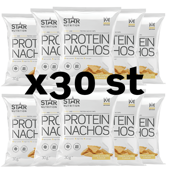 30 x Protein Nachos, 30g, BIG BUY