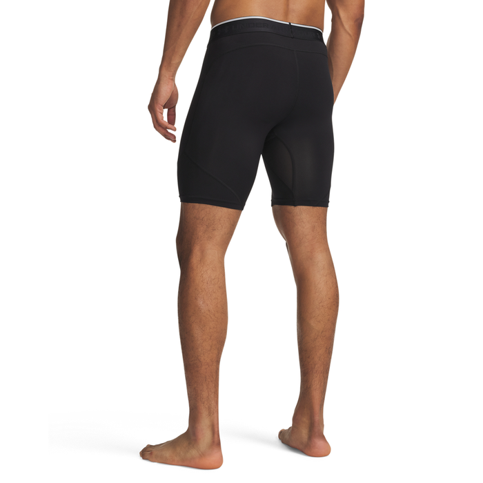 UA HG Elite Long Shorts Black