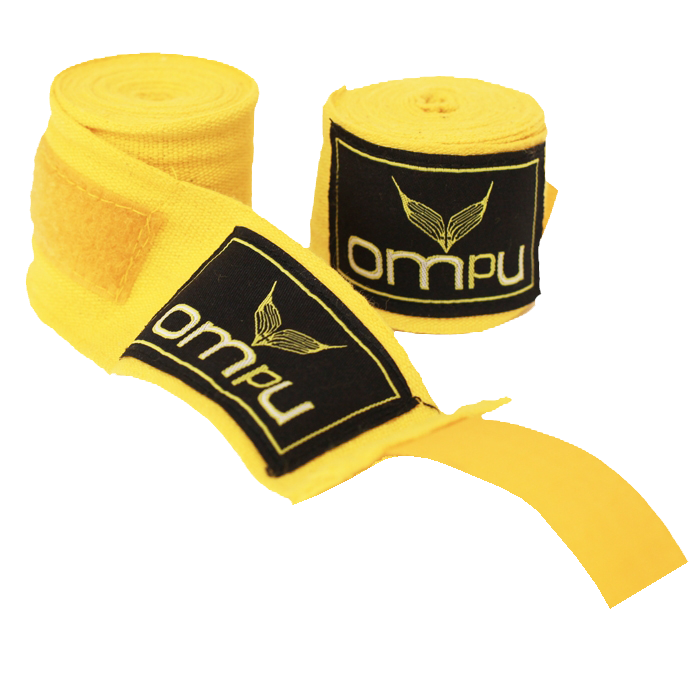 OMPU Handwraps stretch/lycra 4m Yellow