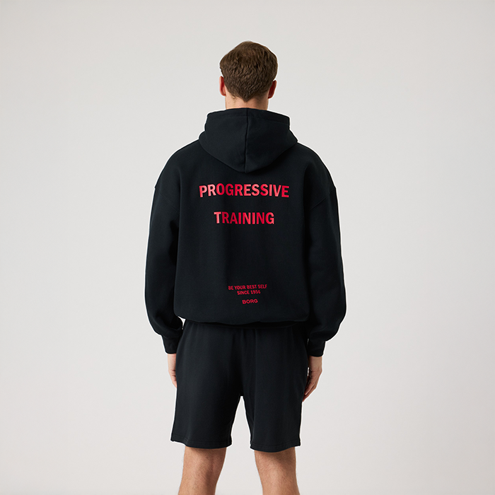 Oversized Hoodie Svart