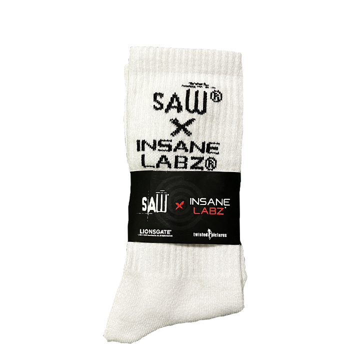 Insane Labz SAW Socks White