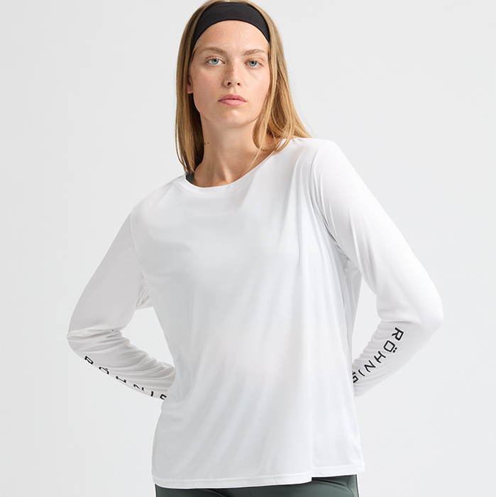 Team Logo Långärmad Vit