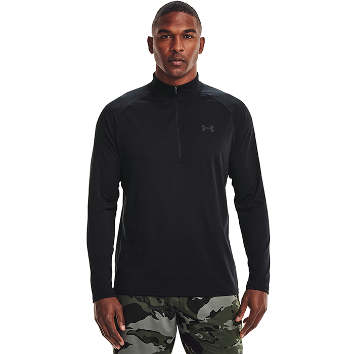 Tech 2.0 1/2 Zip Tr&ouml;ja Svart