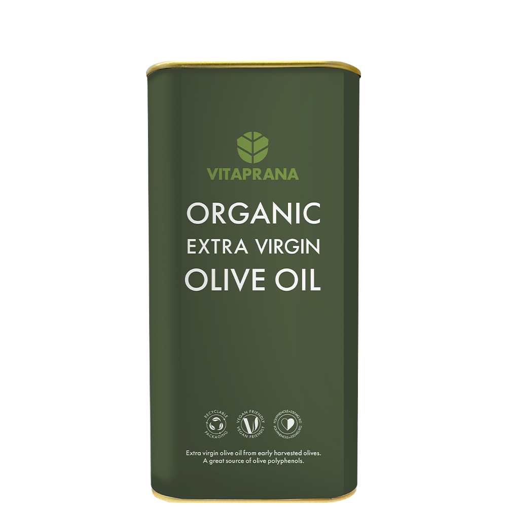 Organic Extra Virgin Olive Oil 1 liter - Vitaprana