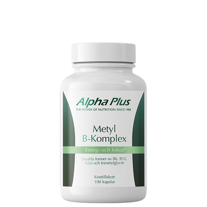 Metyl B-Vitamin Komplex 100 kapslar