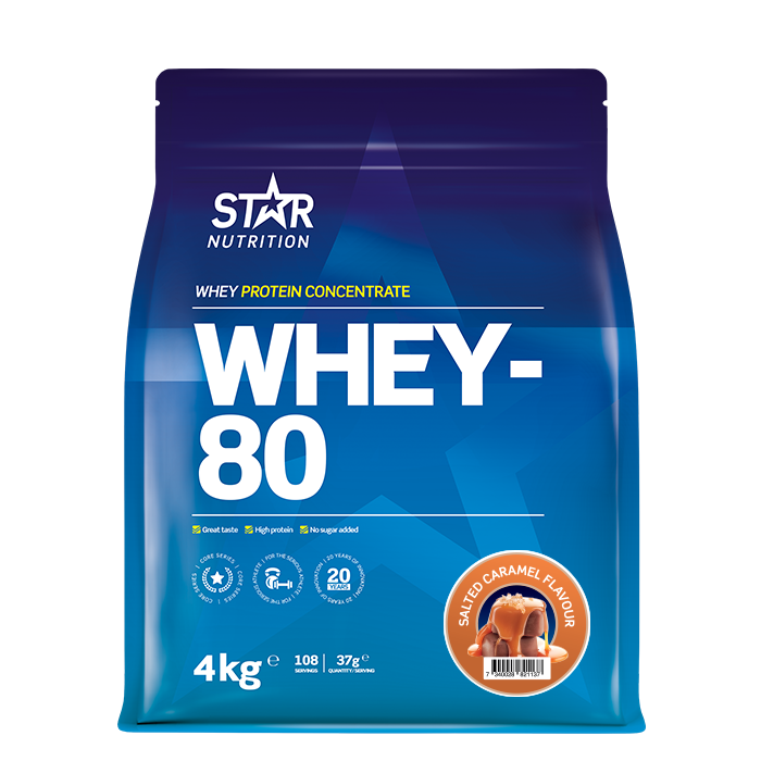 Star Nutrition Whey-80 Vassleprotein 4 kg