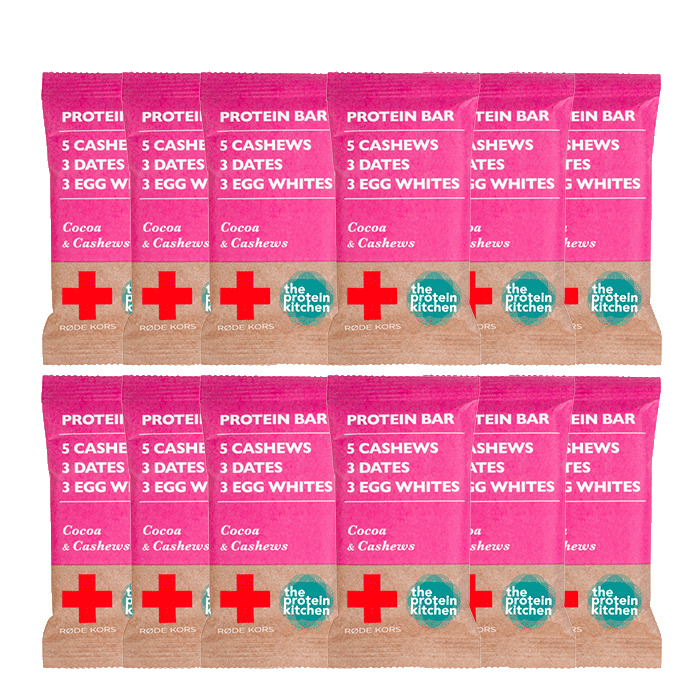 The Protein Kitchen 12 x Protein Bar 55 g