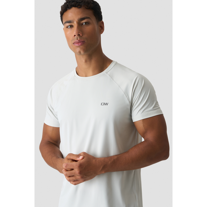 Workout Melange T-shirt Ljusgr&aring;
