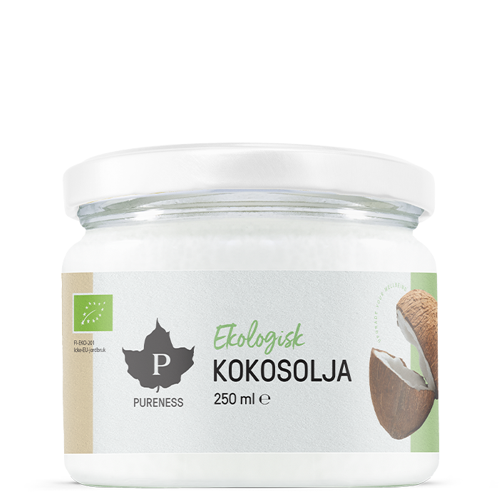 Jungfru kokosolja Eko 250 ml