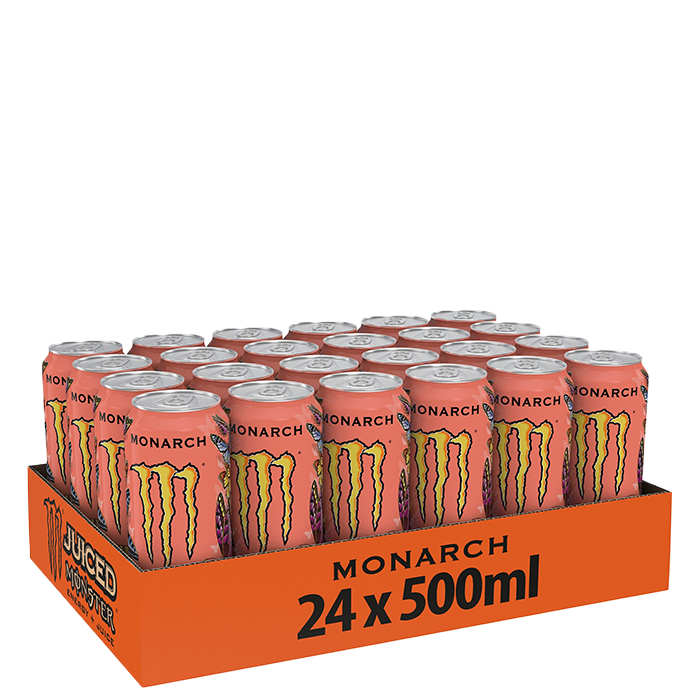 24 x Monster Energy 50 cl Monarch