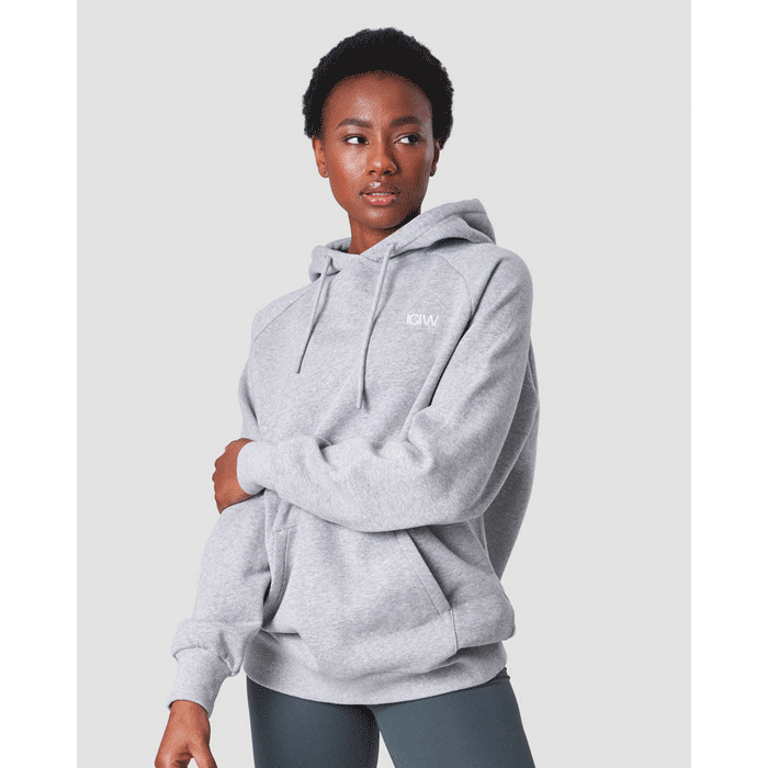 ICANIWILL Essential Hoodie Light Grey Melange