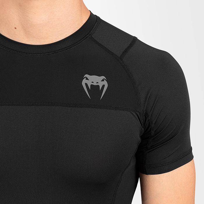 G-Fit Air Rashguard Kort&auml;rmad Svart