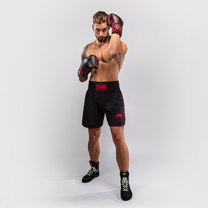 Venum Spectre Boxningsshorts Svart R&ouml;d