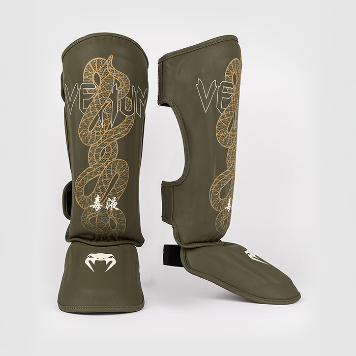 Serpenti Benskydd Khaki Brons Ivory