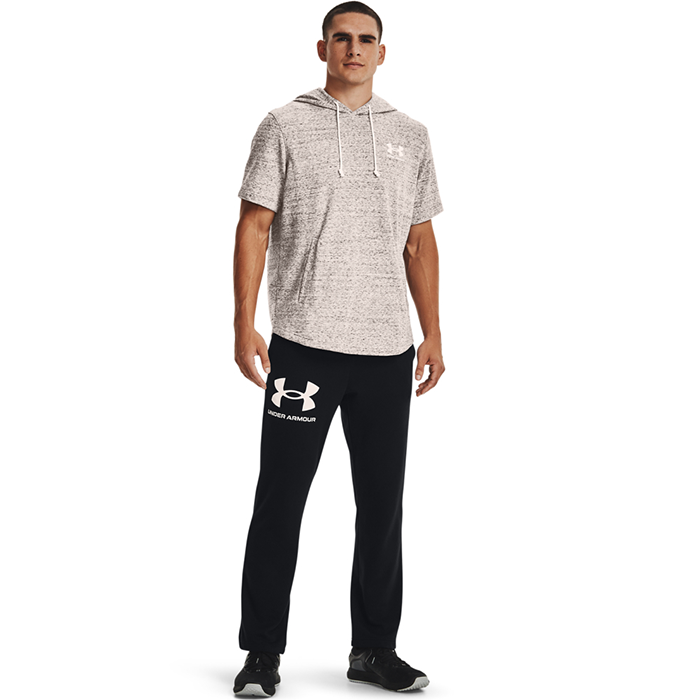 Läs mer om UA Rival Terry LC SS Hood, Onyx White