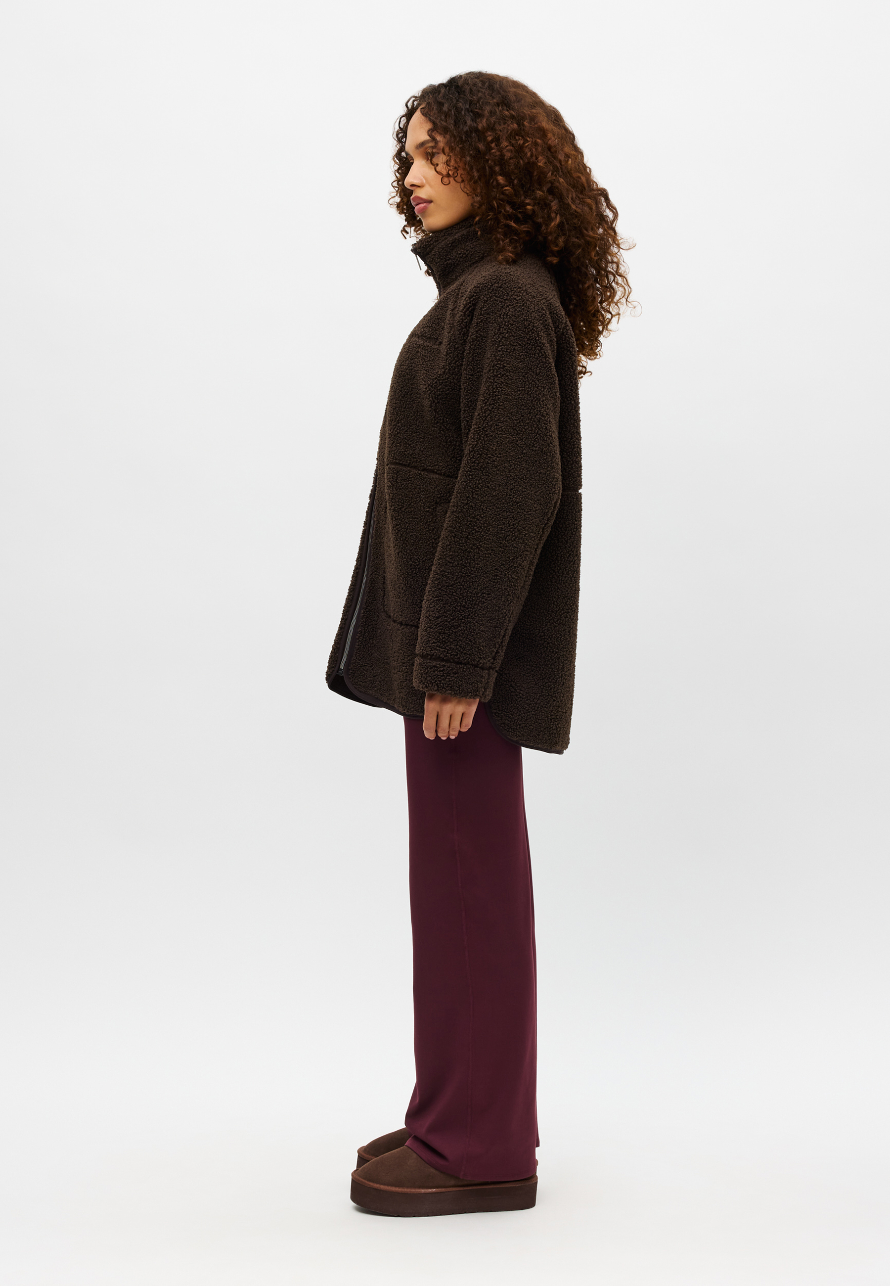Cloud Pile Jacket Svart