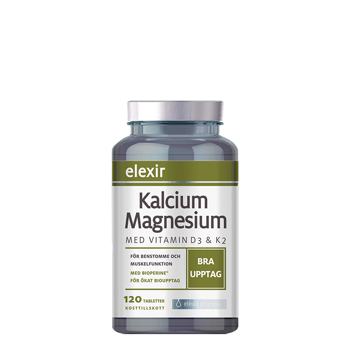 Kalcium Magnesium, 120 tabletter