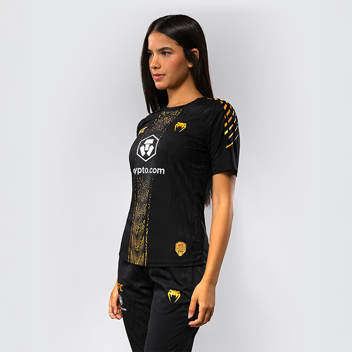 UFC Zenith by Venum Fight Night Tr&ouml;ja Jersey Svart Guld