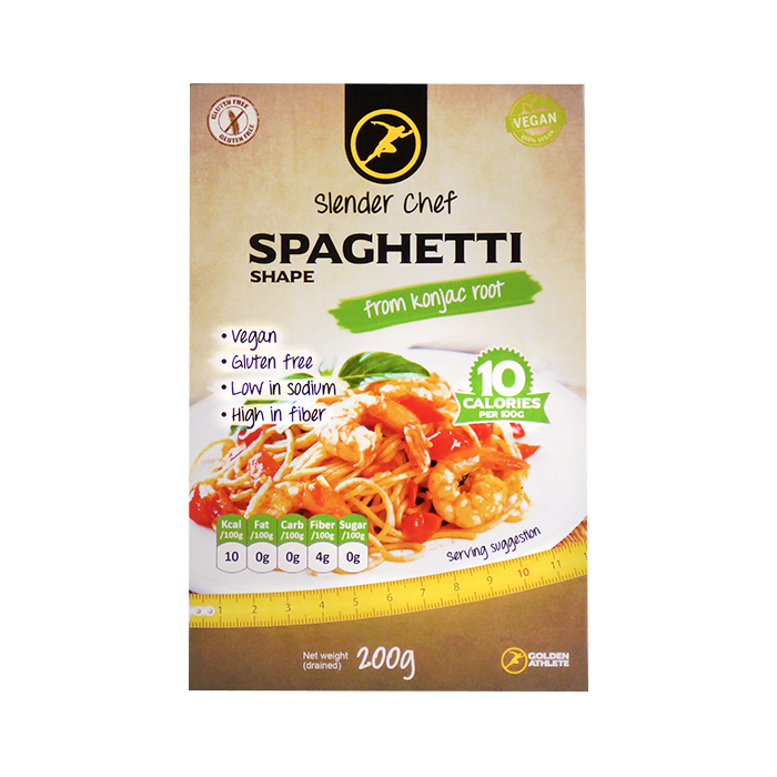 Slender Chef Spaghetti 200 g kort datum
