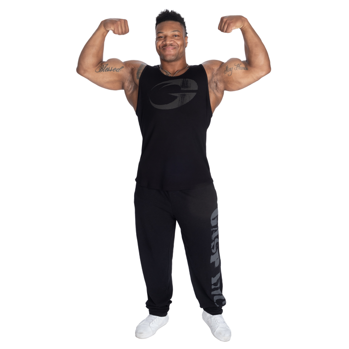 Gasp Rib Essential T-Back Svart