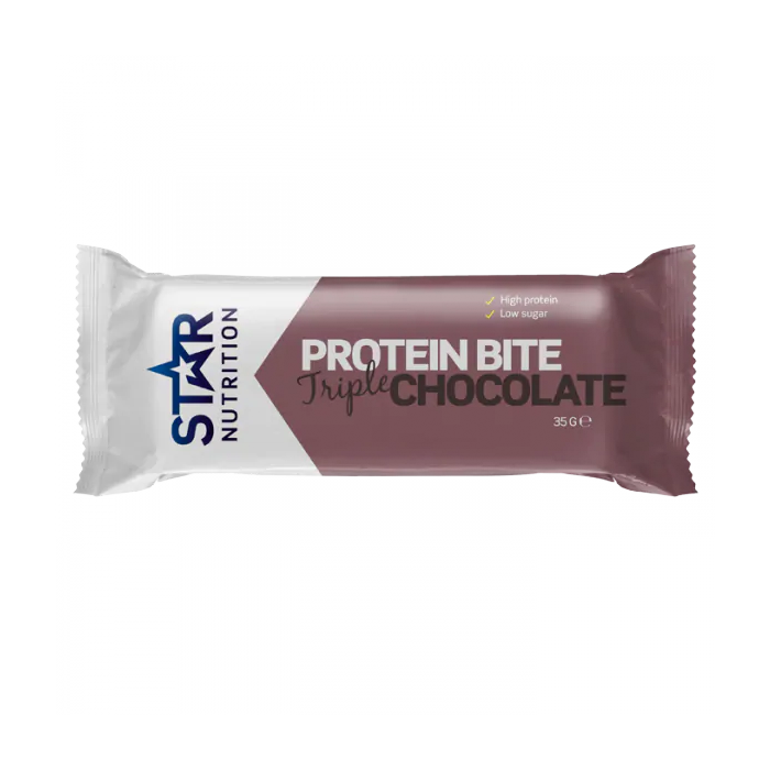 Bild av Star Nutrition Protein bites, 35 g, Triple Chocolate - Kort Datum