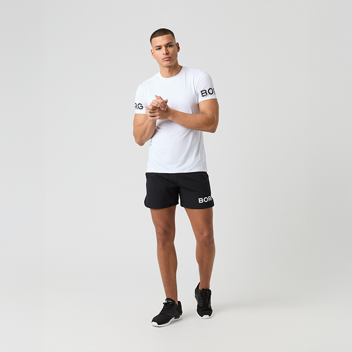 Borg T-shirt Vit