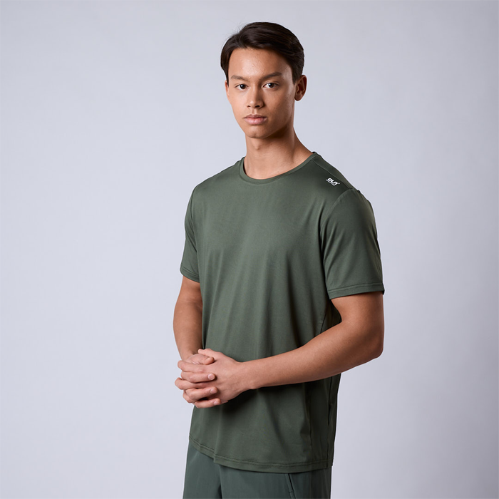 Flow Mesh T-shirt Grön