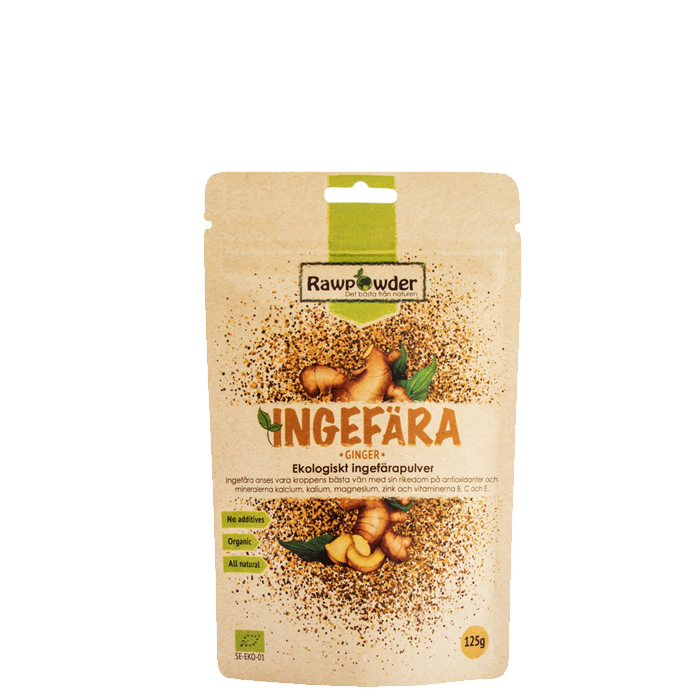 Läs mer om Ingefärspulver EKO, 125 g