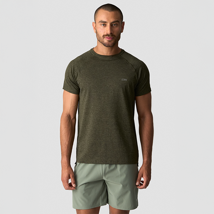 Training Mesh T-shirt Mörkgrön