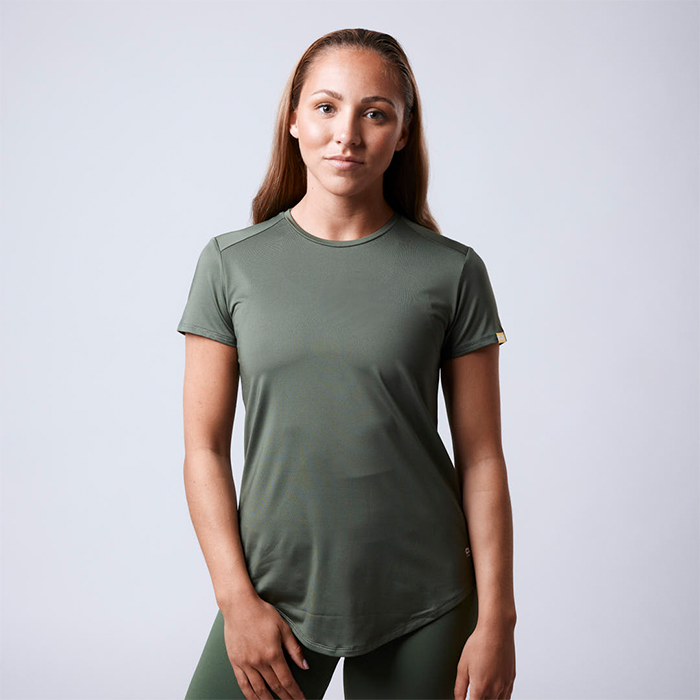 CLN ATHLETICS Lucy ws T-shirt Moss Green