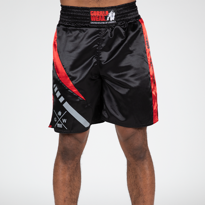 Hornell Boxing Shorts,Black/Red