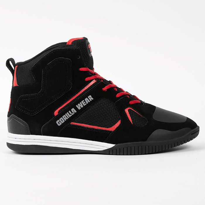 Läs mer om Troy High Tops, Black/Red