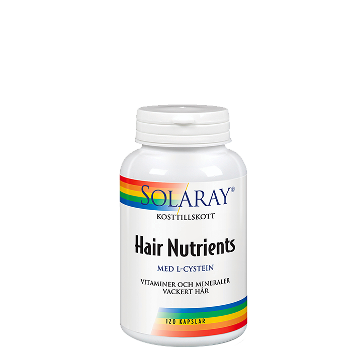 Solaray Hair Nutrients 120 kapslar
