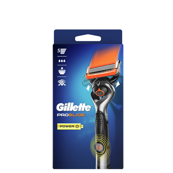 Läs mer om Gillette Male Razor ProGlide Flexball Power
