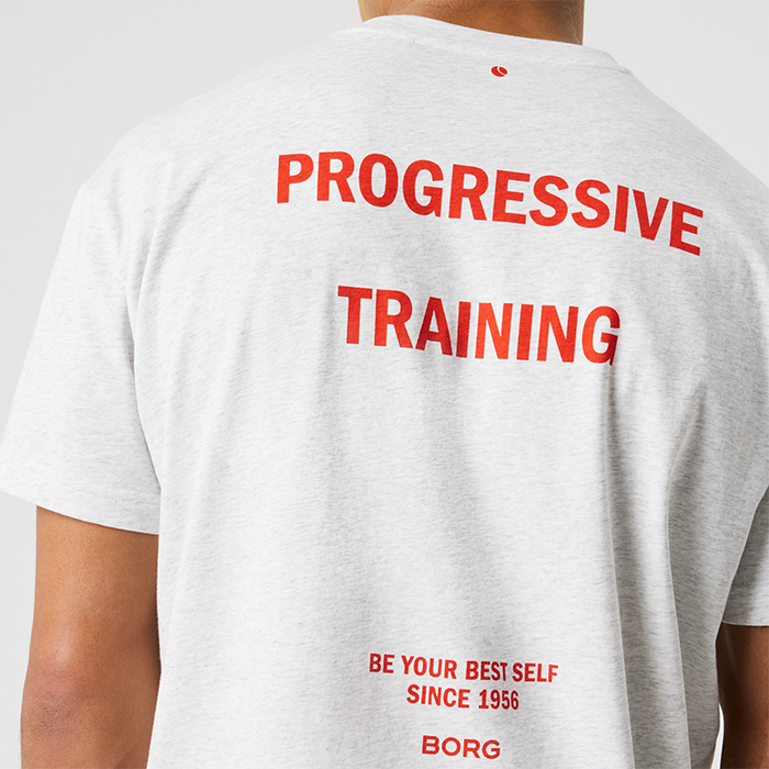 Gym Oversized T‑shirt Ljusgr&aring;