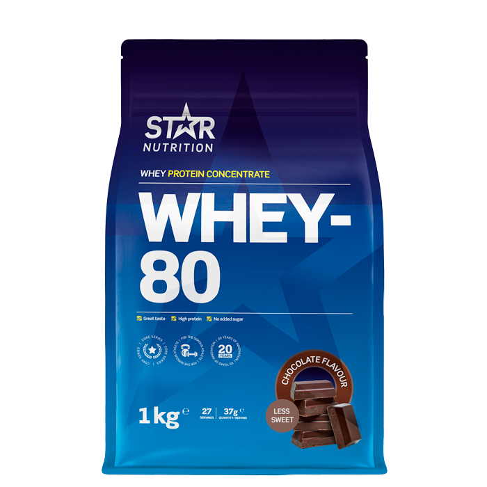 Läs mer om Whey-80, 1 kg