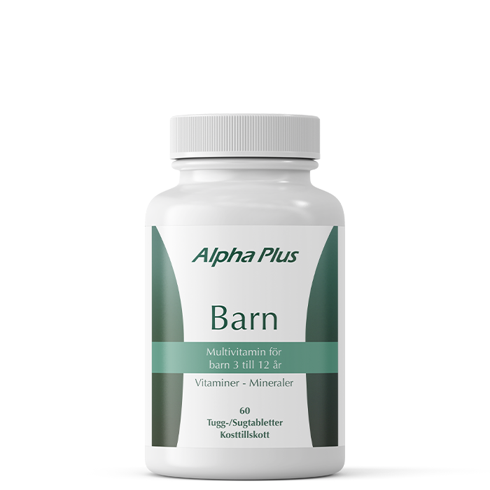 Alpha Plus Barn 60 tabletter