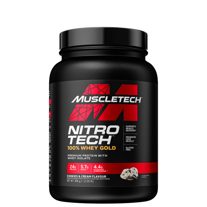 MuscleTech Nitro-Tech Whey Gold Protein 2,2 kg