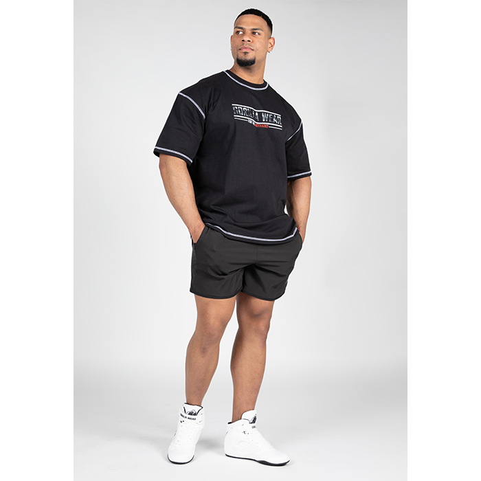 Saginaw Oversized T-Shirt, Black